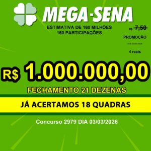 Bolão Mega-Sena 2979